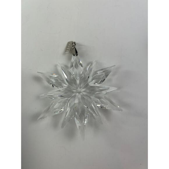 Swarovski 2011 20 Years Annual Edition Christmas Ornament Snowflake w/ Box - Picture 5 of 7